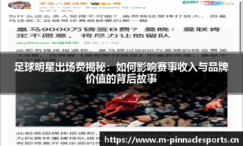足球明星出场费揭秘：如何影响赛事收入与品牌价值的背后故事